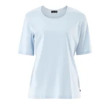 VAN LAACK - T-Shirt Modern Fit Uni - Größe 48 - blau VAN LAACK - T-Shirt Modern Fit Uni - Größe 48 - blau