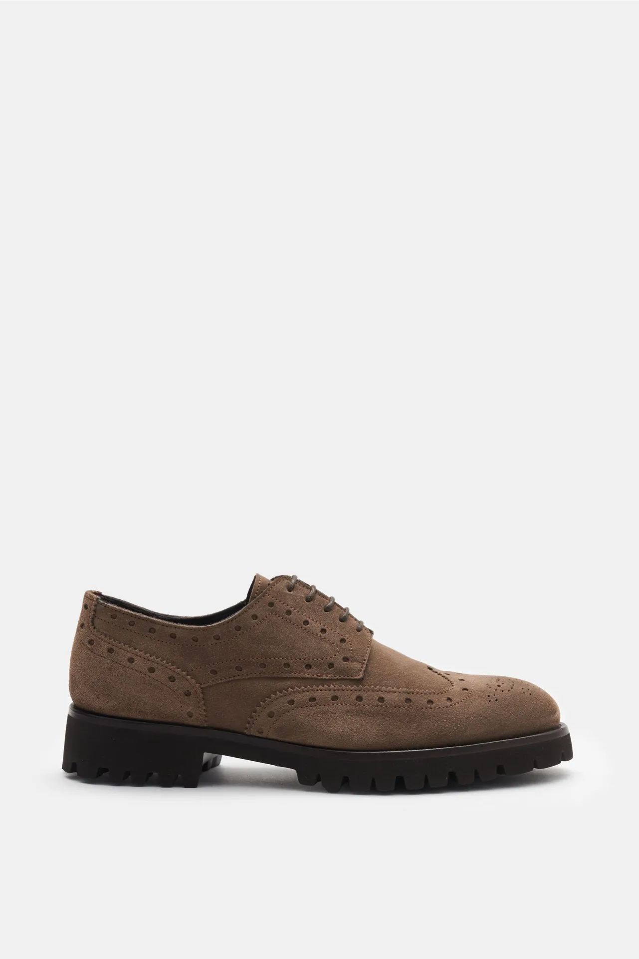 Di Bianco - Herren - Fullbrogues %27Montagnana%27 graubraun Di Bianco - Herren - Fullbrogues %27Montagnana%27 graubraun