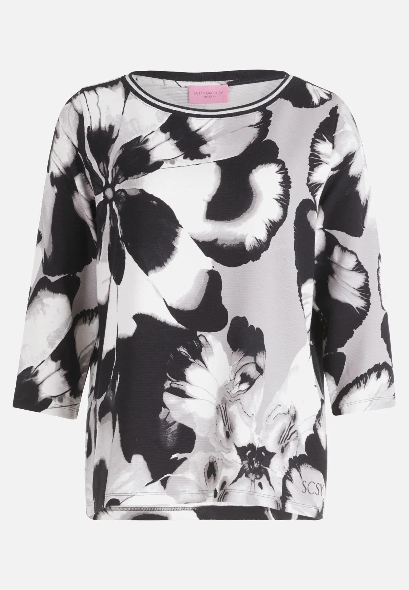 Sweatshirt mit Rippenstruktur – Bild 3