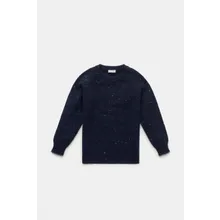 von Braun - Herren - Kinder Rundhalspullover dunkelblau von Braun - Herren - Kinder Rundhalspullover dunkelblau