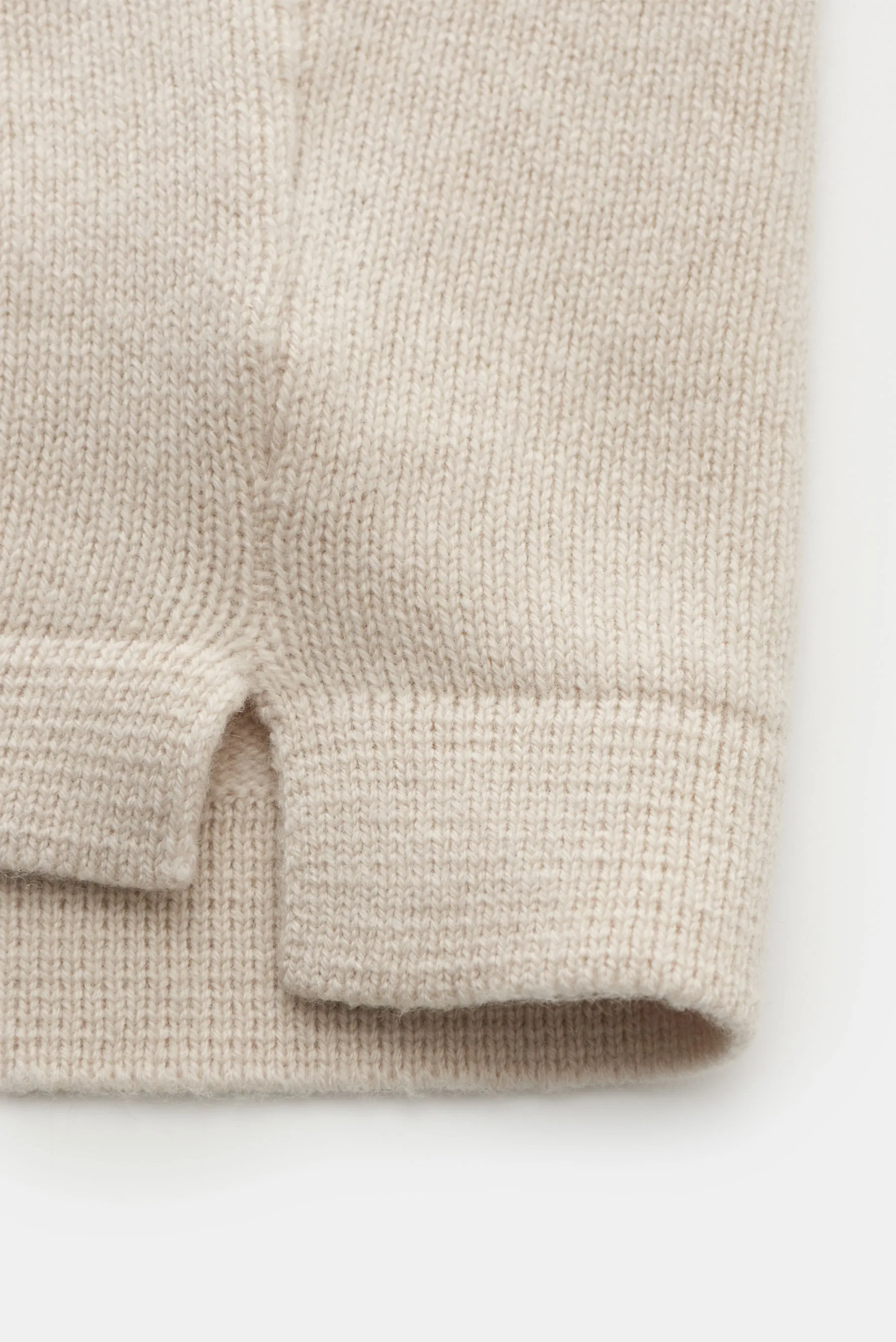Doppiaa - Herren - Strickhemd 'Aamleto' sand – Bild 5