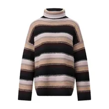 Sminfinity - Rollkragenpullover aus Kaschmir & Seide - Größe XS/S - braun Sminfinity - Rollkragenpullover aus Kaschmir & Seide - Größe XS/S - braun