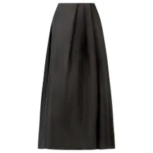 Apart - Langer Satinrock - Größe 44 - schwarz Apart - Langer Satinrock - Größe 44 - schwarz