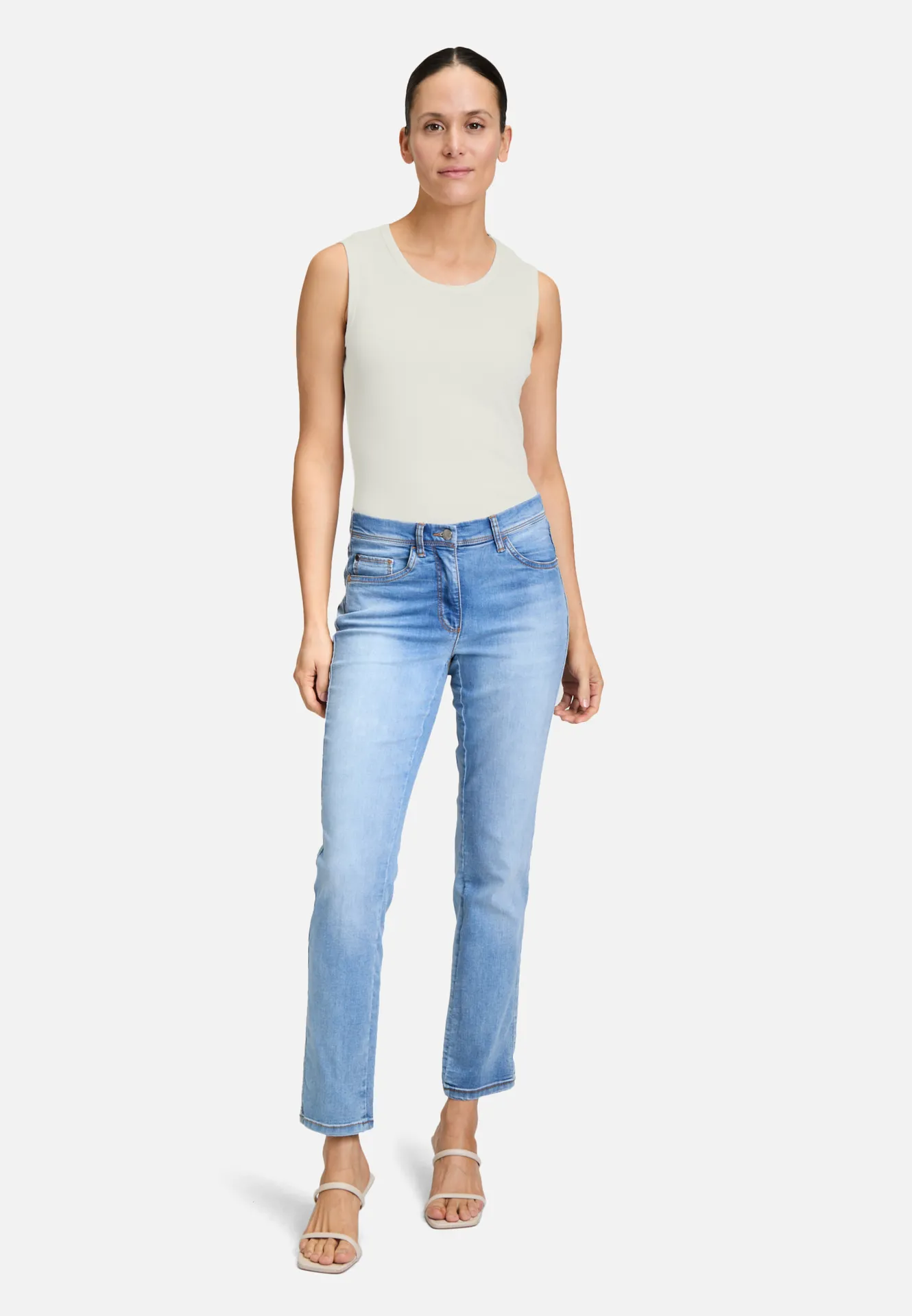 Trägertop mit Rippenstruktur – Bild 2