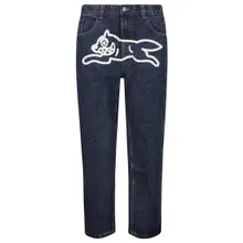 ICE CREAM - Straight Leg Denim With Playful Front Print - Größe 30 - blau ICE CREAM - Straight Leg Denim With Playful Front Print - Größe 30 - blau