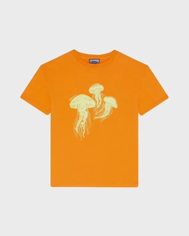 Vilebrequin - Medusa T-shirt Aus Bio-baumwolle Für Jungen - T-shirt - Gabin - Orange - Größe 6 Vilebrequin - Medusa T-shirt Aus Bio-baumwolle Für Jungen - T-shirt - Gabin - Orange - Größe 6