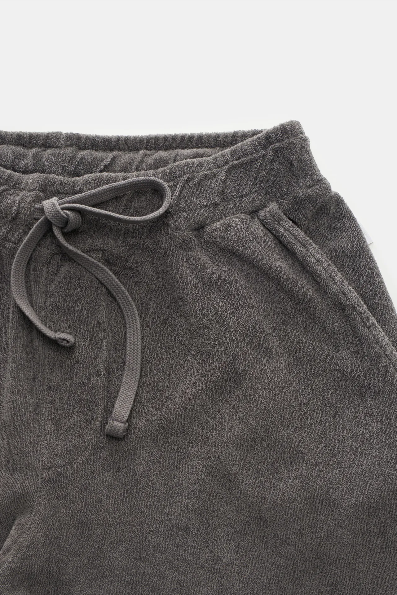 04651/ A trip in a bag - Herren - Frottee-Sweathose grau – Bild 4