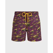 Vilebrequin - Meca Fish Badeshorts Für Herren - Bademode - Moorea - Violett - Größe L Vilebrequin - Meca Fish Badeshorts Für Herren - Bademode - Moorea - Violett - Größe L