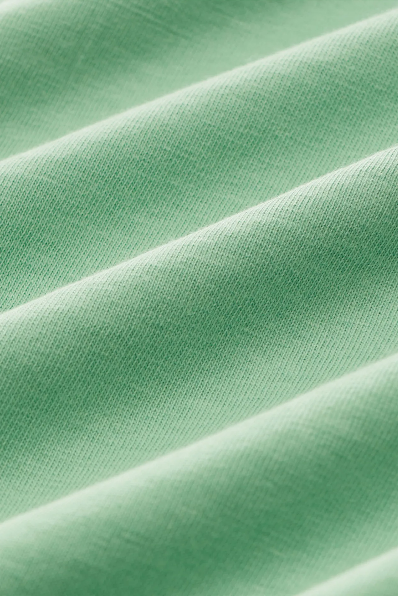 04651/ A trip in a bag - Herren - Rundhals-T-Shirt 'Jersey Tee' hellgrün – Bild 5