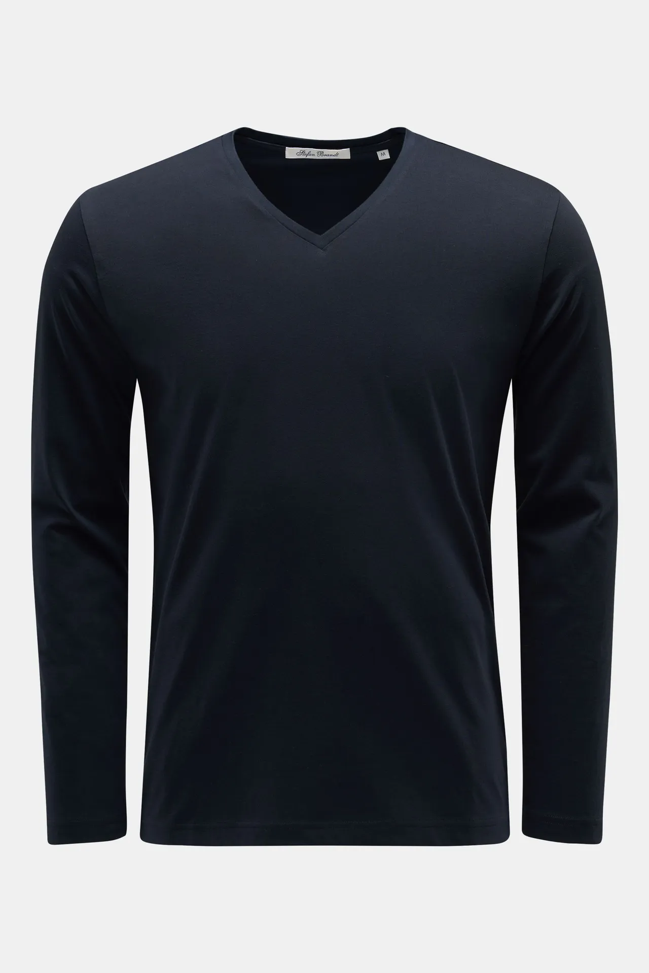 Stefan Brandt - Herren - V-Neck Longsleeve %27Artur%27 dark navy Stefan Brandt - Herren - V-Neck Longsleeve %27Artur%27 dark navy