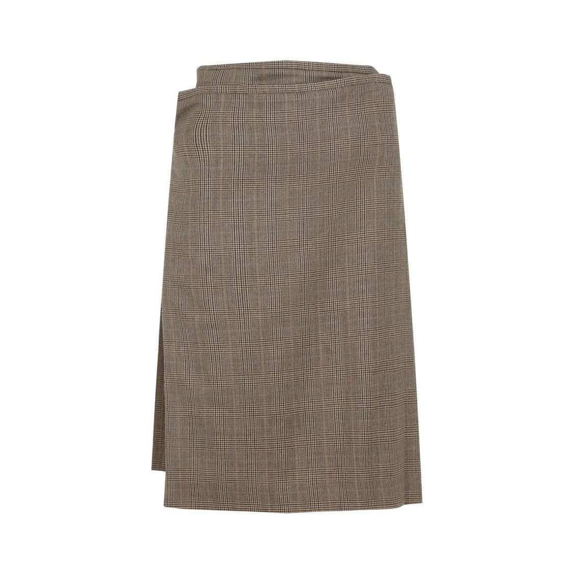 PHOEBE PHILO - Kilt Brown Wool Midi Skirt - Größe 38 - braun PHOEBE PHILO - Kilt Brown Wool Midi Skirt - Größe 38 - braun