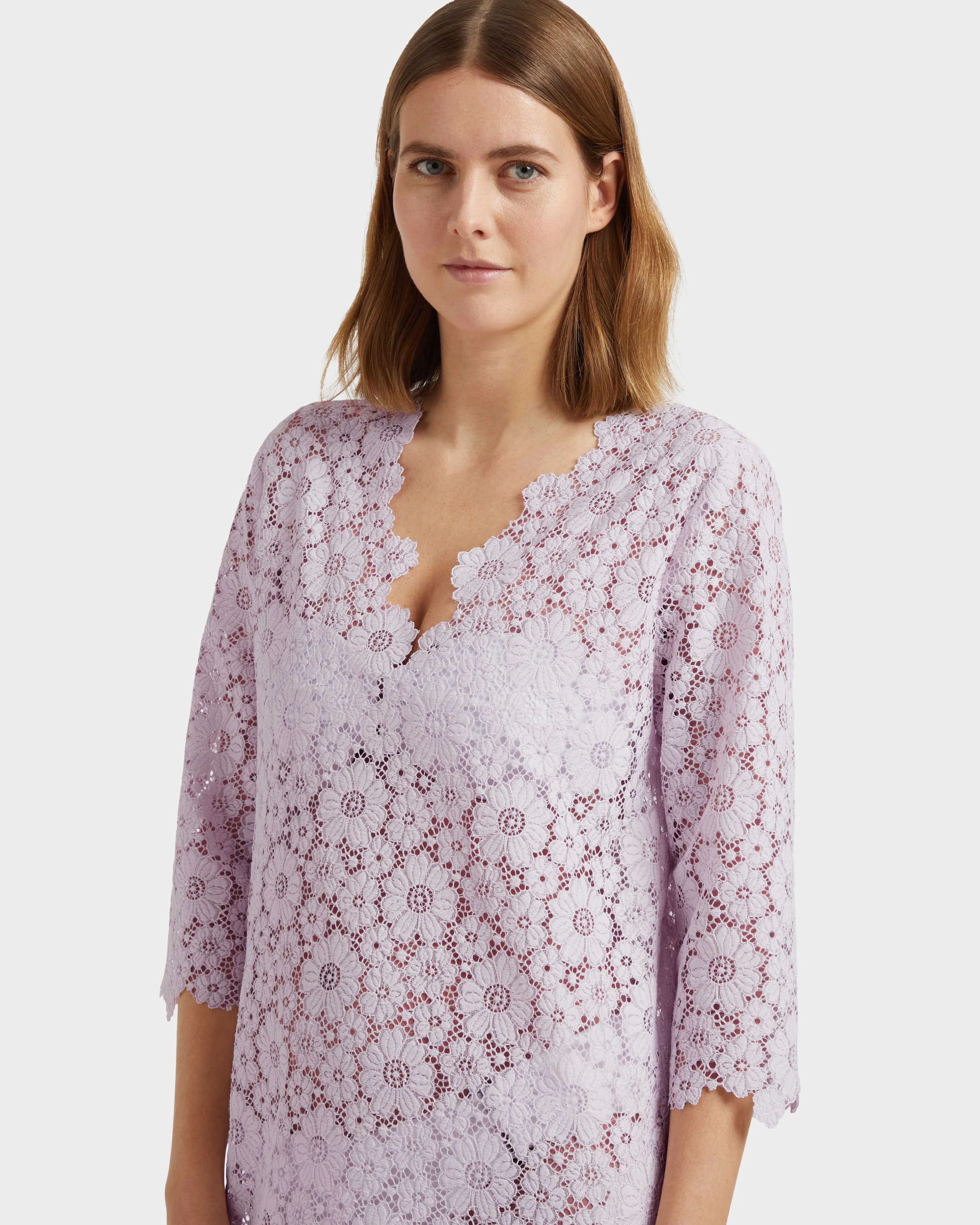 Vilebrequin - Damen-guipure-kaftan - Kaftan - Kamari - Rosa - Größe L/XL – Bild 5