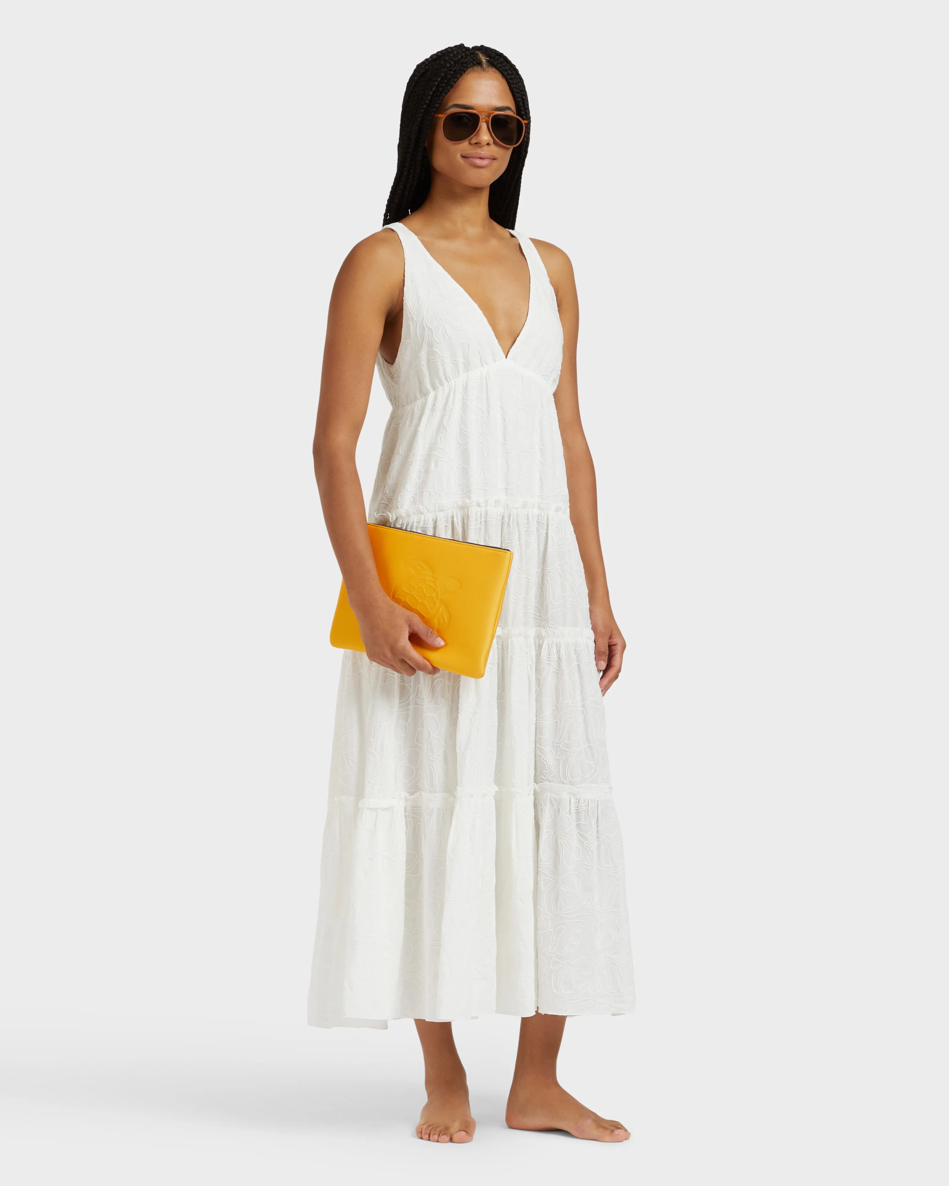 Vilebrequin - Seashells Viskose-kleid Für Damen - Kleid - Loulou - Weiss - Größe XS – Bild 5