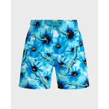 Vilebrequin - Poppies And Geckos Stretch-badeshorts Für Jungen - Bademode - Jirise - Blau - Größe 4 Vilebrequin - Poppies And Geckos Stretch-badeshorts Für Jungen - Bademode - Jirise - Blau - Größe 4