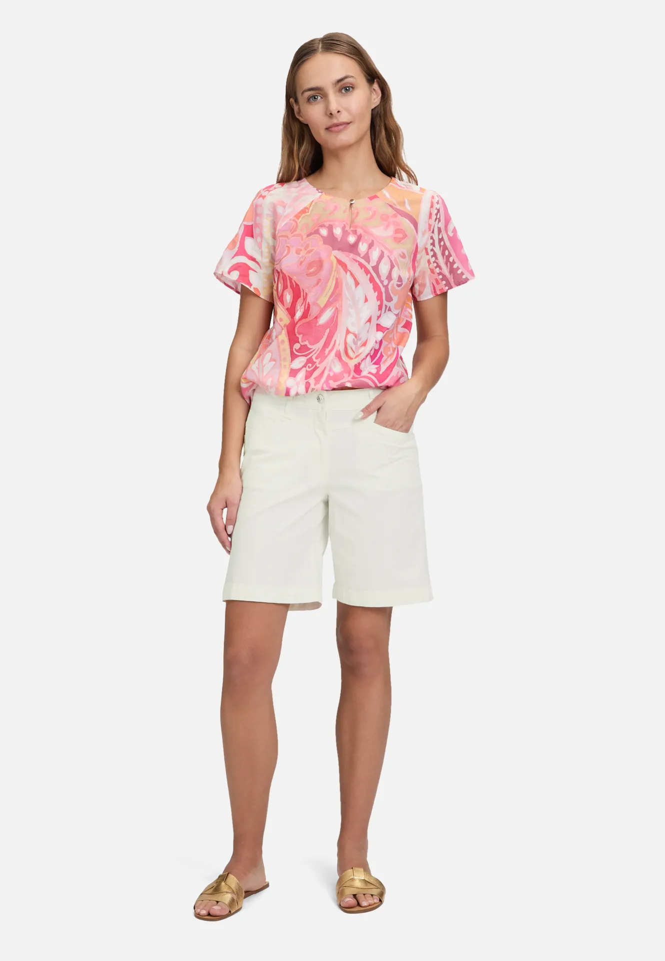 Sommerhose mit Eingrifftaschen – Bild 2