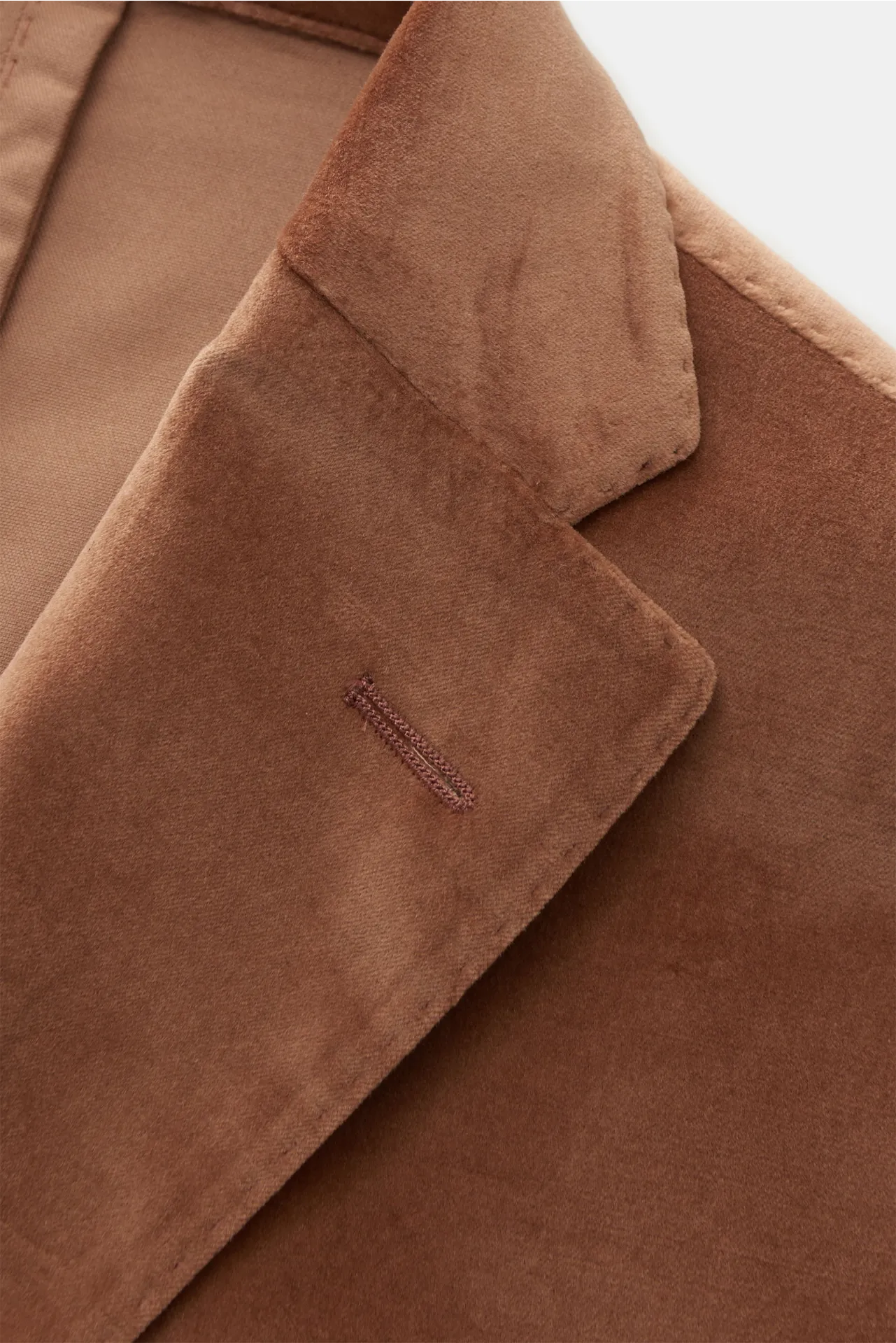 Boglioli - Herren - Samtsakko 'K. Jacket' hellbraun – Bild 5