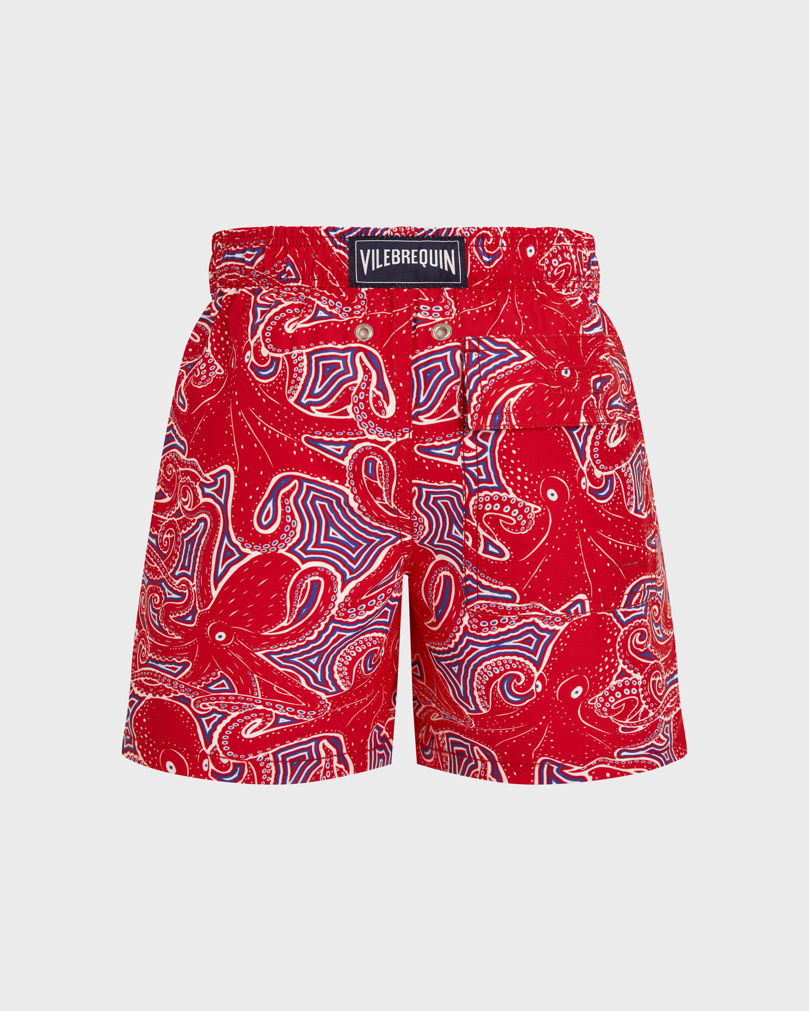 Vilebrequin - Hypnoctopus Badeshorts Für Jungen - Bademode - Jim - Rot - Größe 4 – Bild 2