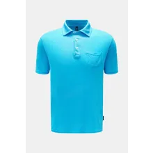 04651/ A trip in a bag - Herren - Leinen-Poloshirt türkis 04651/ A trip in a bag - Herren - Leinen-Poloshirt türkis