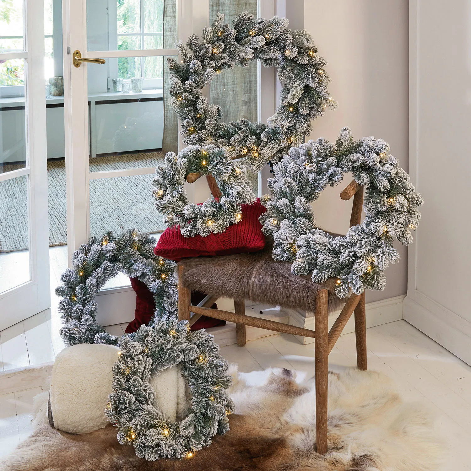 LED-Kranz 5er Set Ellaria LED-Kranz 5er Set Ellaria