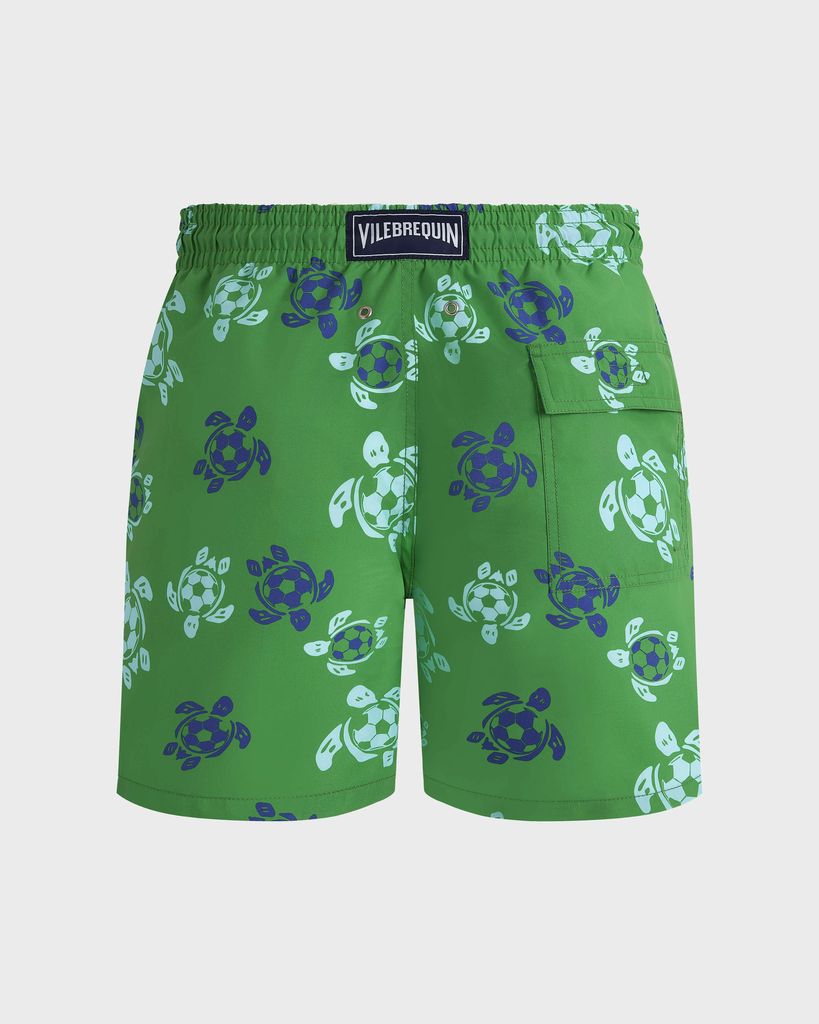 Vilebrequin - Soccer Turtles Badeshorts Für Herren - Bademode - Moorea - Grün - Größe XXXL – Bild 2