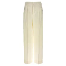 AMI Paris - Tailored Wool Trousers With Front Pleats - Größe 36 - beige AMI Paris - Tailored Wool Trousers With Front Pleats - Größe 36 - beige