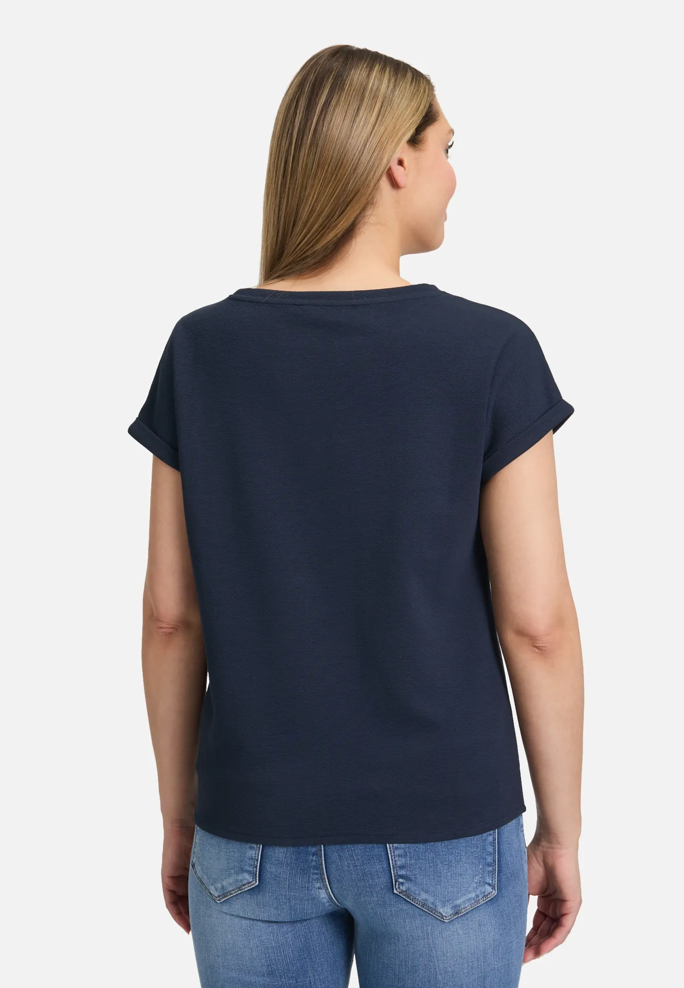 Halbarm-Shirt mit Schleifenknoten Halbarm-Shirt mit Schleifenknoten