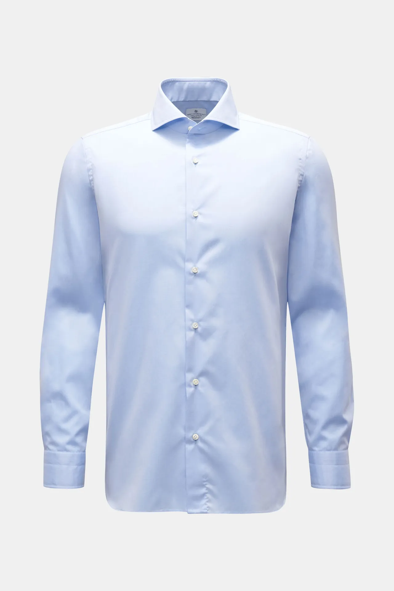 Giampaolo - Herren - Business Hemd Haifisch-Kragen hellblau Giampaolo - Herren - Business Hemd Haifisch-Kragen hellblau