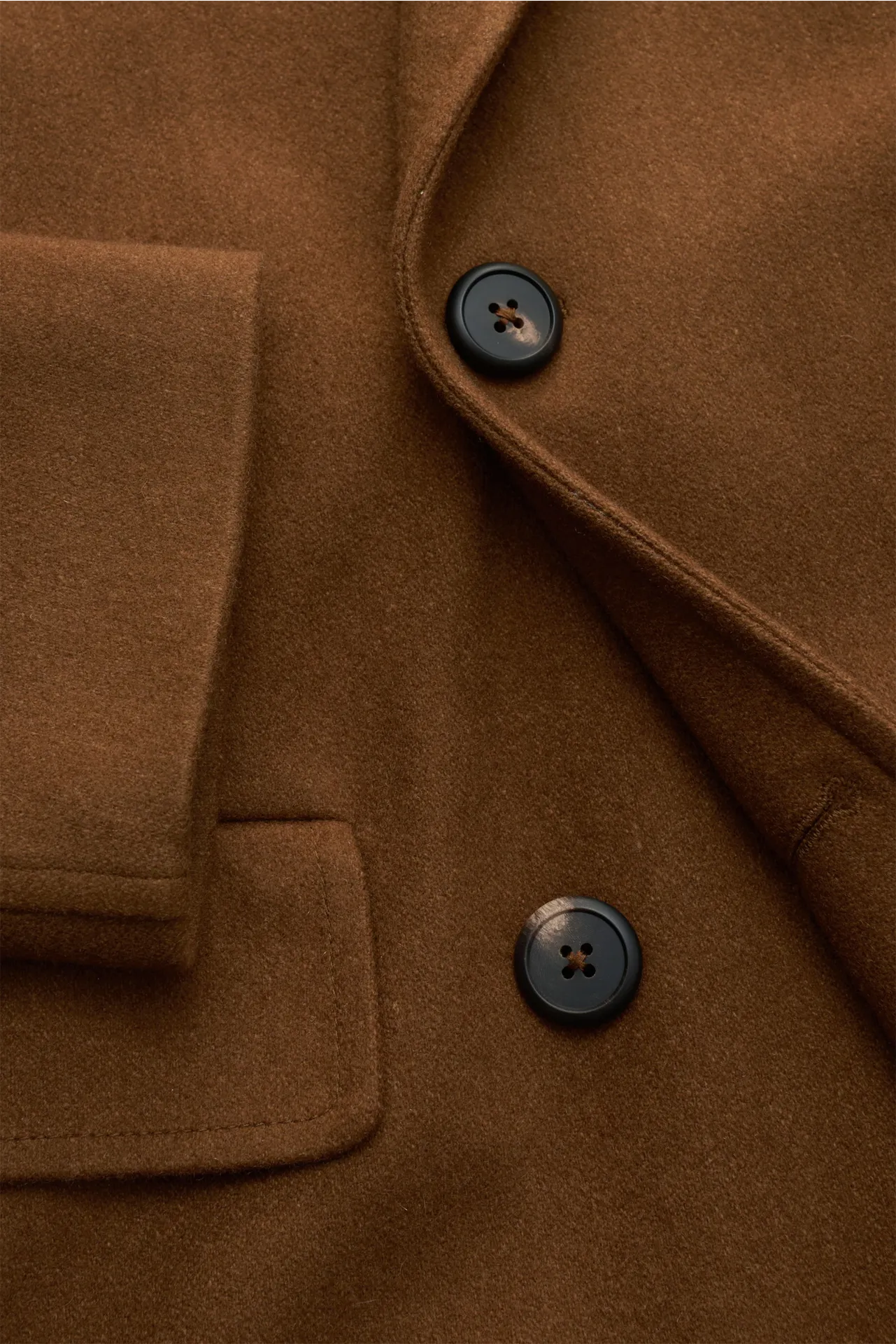 The Gigi - Herren - Wollmantel 'Moma' braun – Bild 4