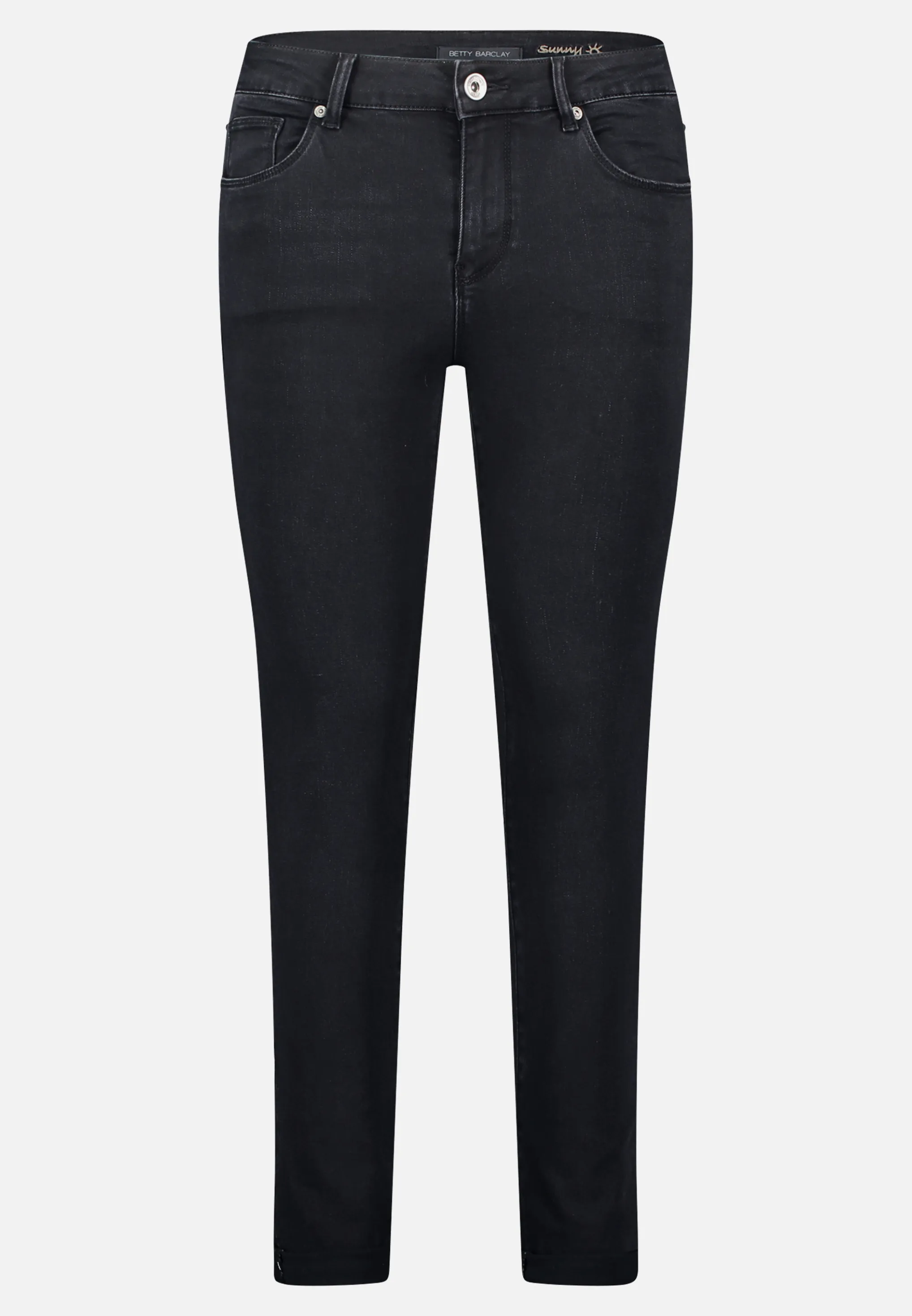 Basic-Jeans mit Waschung – Bild 3