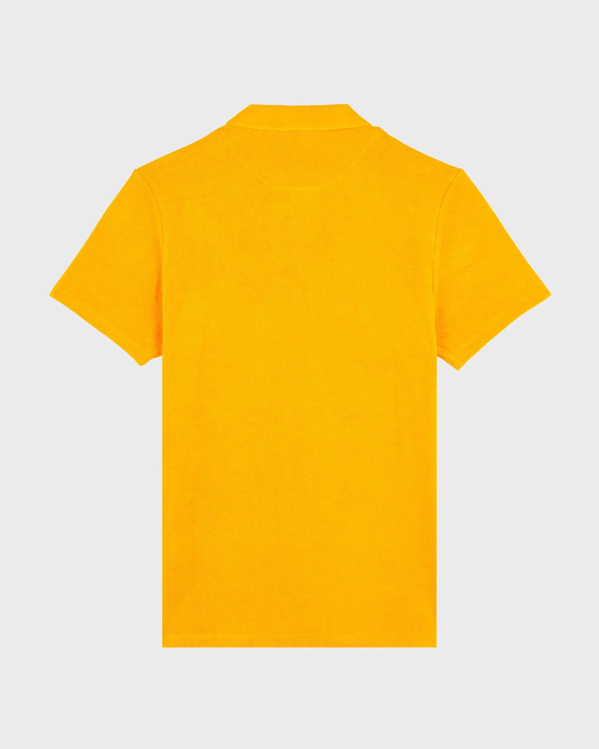 Vilebrequin - Solid Frottee-polohemd Für Herren - Polohemd - Phoenix - Orange - Größe L – Bild 2