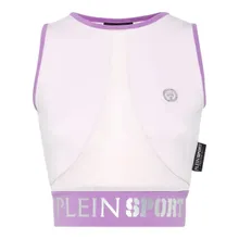 Plein Sport - Sport Top - Größe L - violett Plein Sport - Sport Top - Größe L - violett
