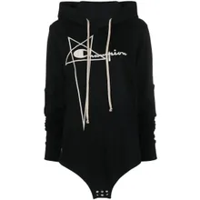 Rick Owens - Hooded Black Body With Unique Silhouette - Größe XS - schwarz Rick Owens - Hooded Black Body With Unique Silhouette - Größe XS - schwarz