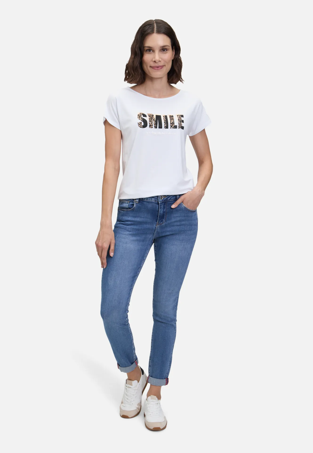 Basic Shirt mit Placement – Bild 2