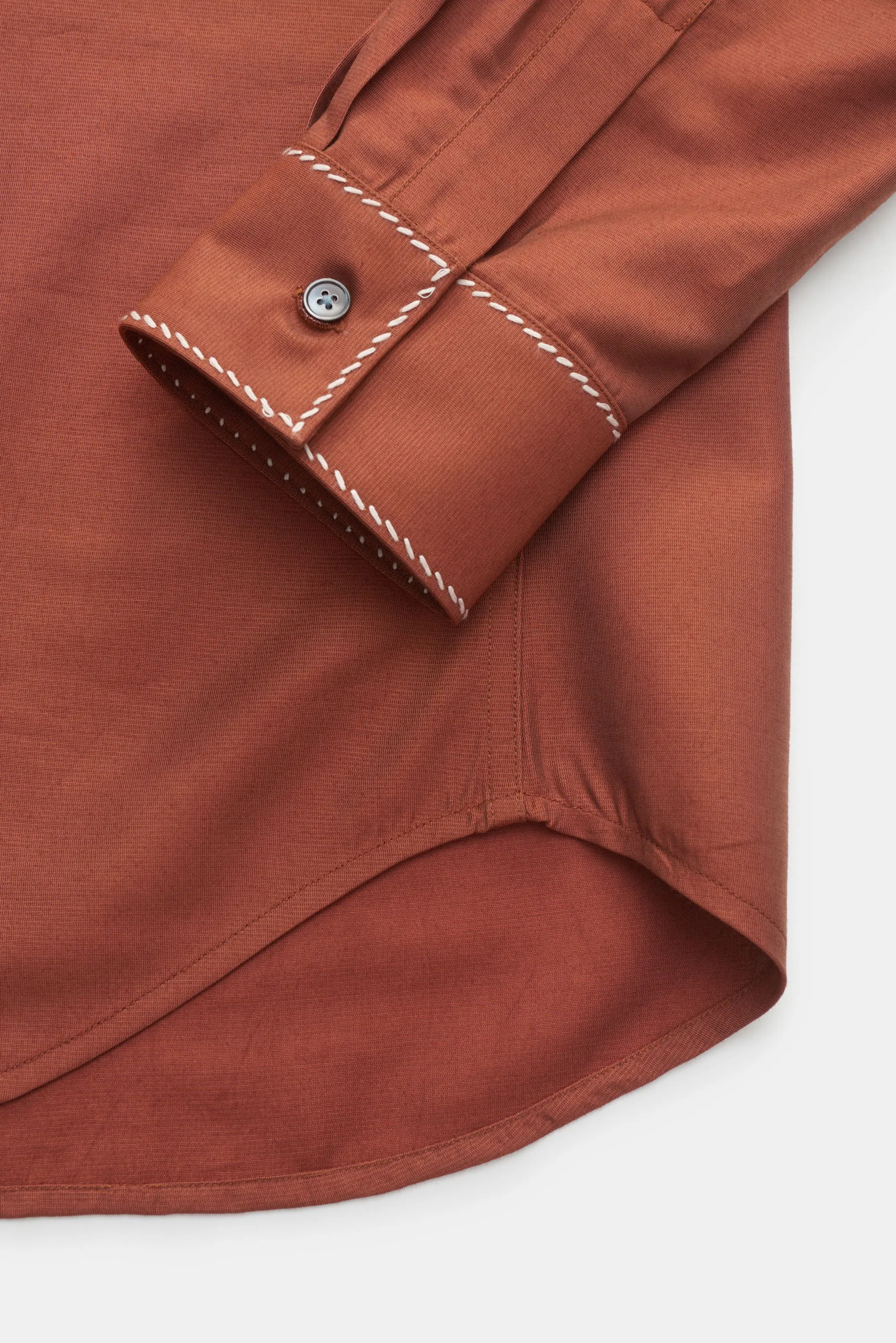 Paul Smith - Herren - Casual Hemd Kent-Kragen braun – Bild 3