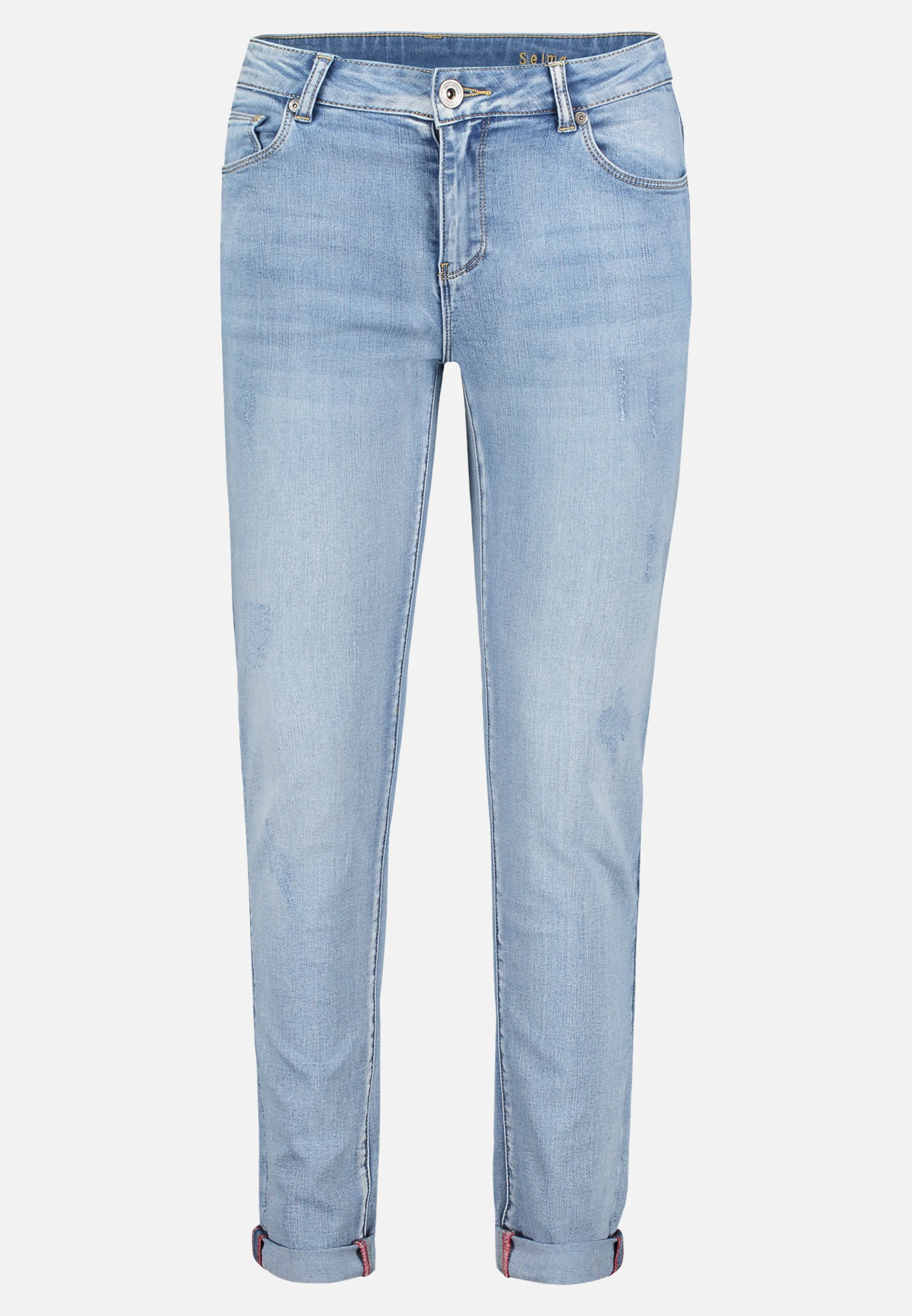 Basic-Jeans mit Waschung – Bild 3