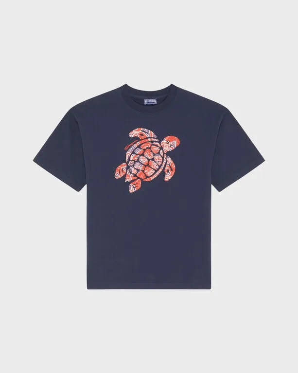 Vilebrequin - Turtle Oversize-t-shirt Aus Bio-baumwolle Für Jungen - T-shirt - Galileo - Blau - Größe 6 Vilebrequin - Turtle Oversize-t-shirt Aus Bio-baumwolle Für Jungen - T-shirt - Galileo - Blau - Größe 6