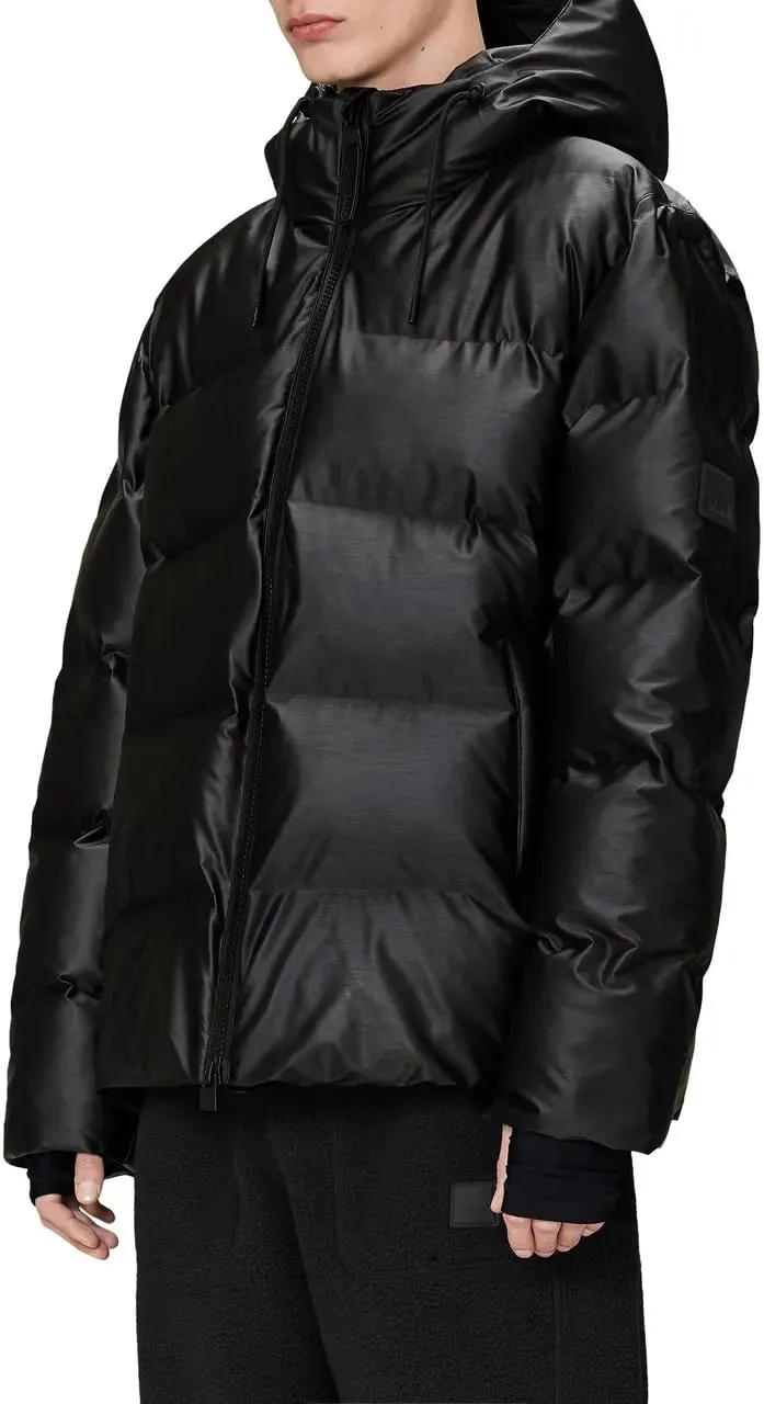 Rains - Giacca Puffer Alta W3 Black Grain - Größe XL - bunt – Bild 2