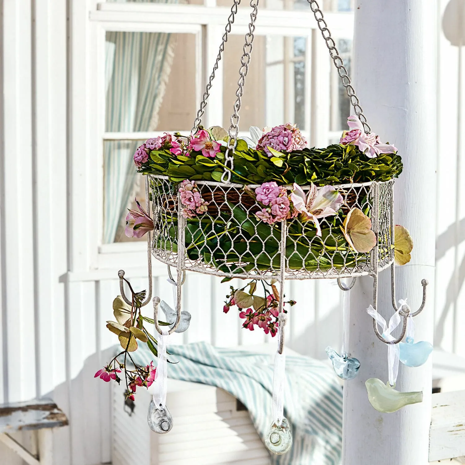 Deko-Vogel 6er Set Vouvry – Bild 2