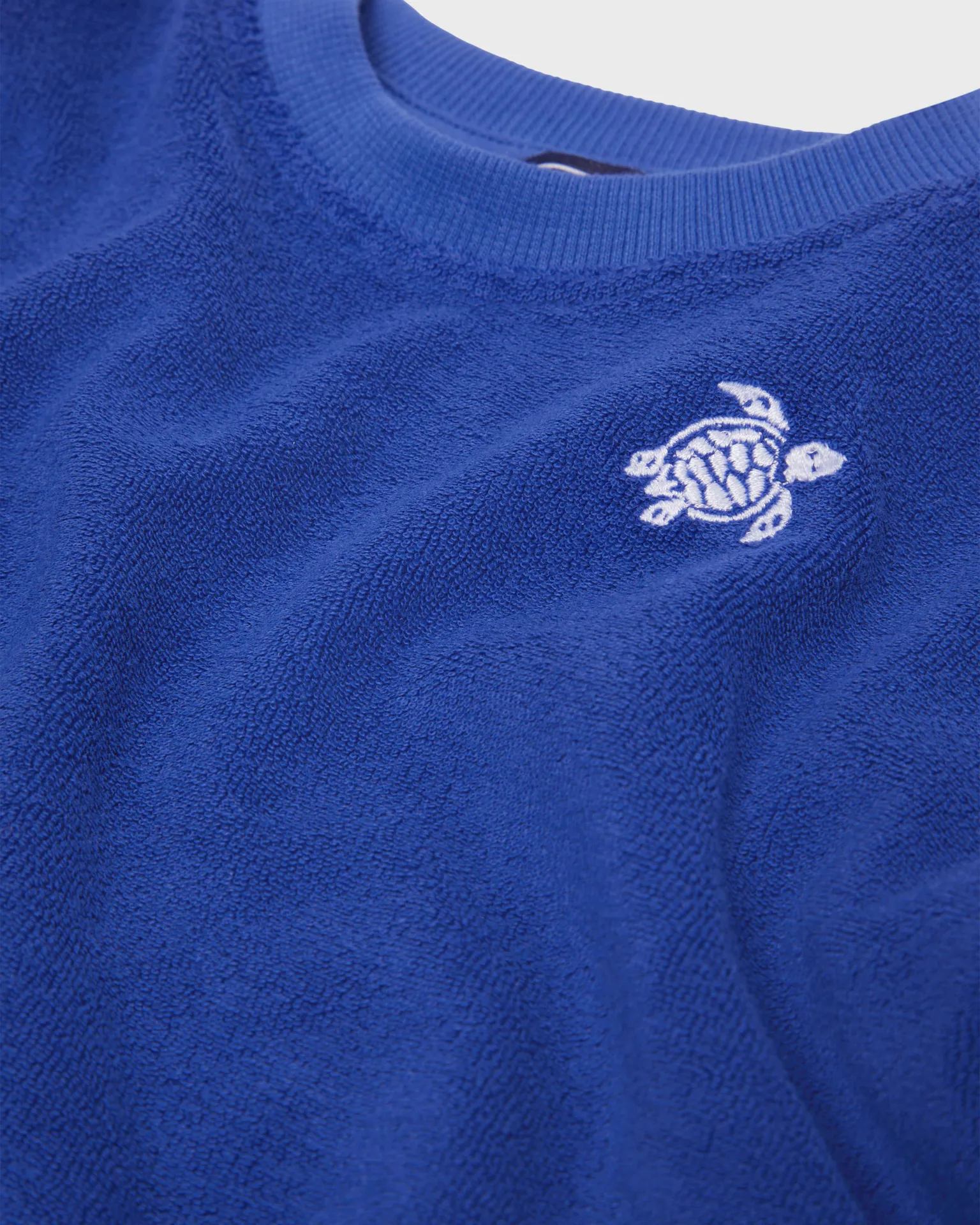 Vilebrequin - Frottee-set Mit Gestickter Schildkröte Für Babys - Baby Set - Baao - Blau - Größe 12M – Bild 9