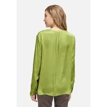 Satin-Bluse langarm Satin-Bluse langarm