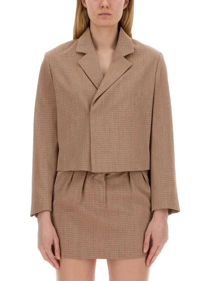 Alysi - Cropped Jacket - Größe 40 - braun Alysi - Cropped Jacket - Größe 40 - braun