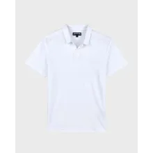 Vilebrequin - Einfarbiges Polohemd Aus Leinenjersey Für Herren - Polohemd - Pyramid - Weiss - Größe XXL Vilebrequin - Einfarbiges Polohemd Aus Leinenjersey Für Herren - Polohemd - Pyramid - Weiss - Größe XXL