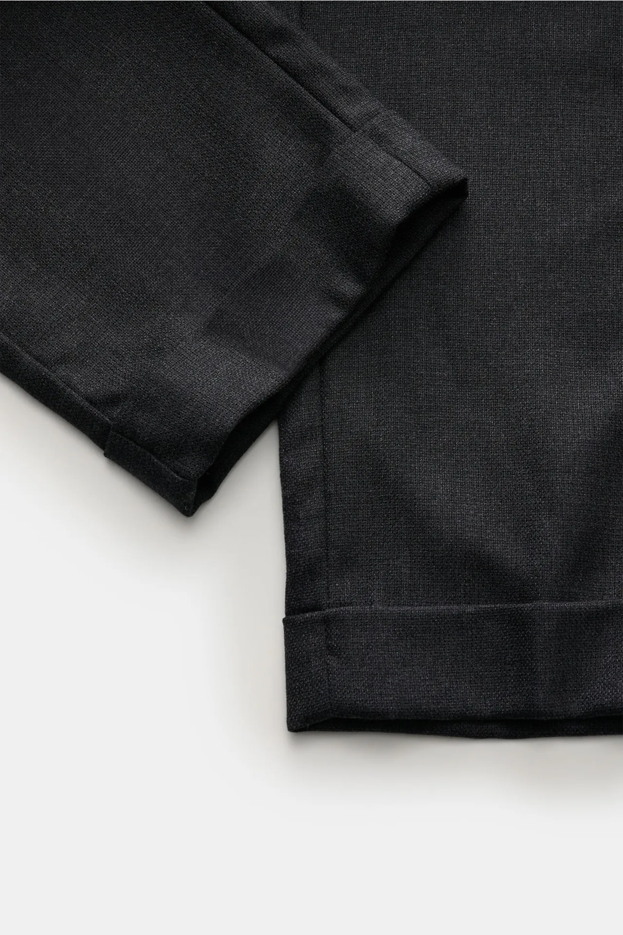 Marco Pescarolo - Herren - Woll-Jogpants 'Manu' anthrazit meliert – Bild 5