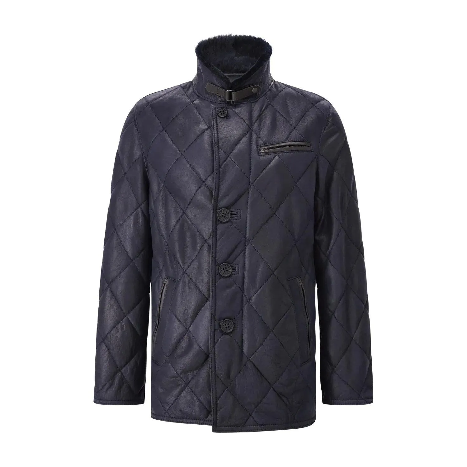 Werner Christ - Lederjacke David - Größe 52 - blau Werner Christ - Lederjacke David - Größe 52 - blau