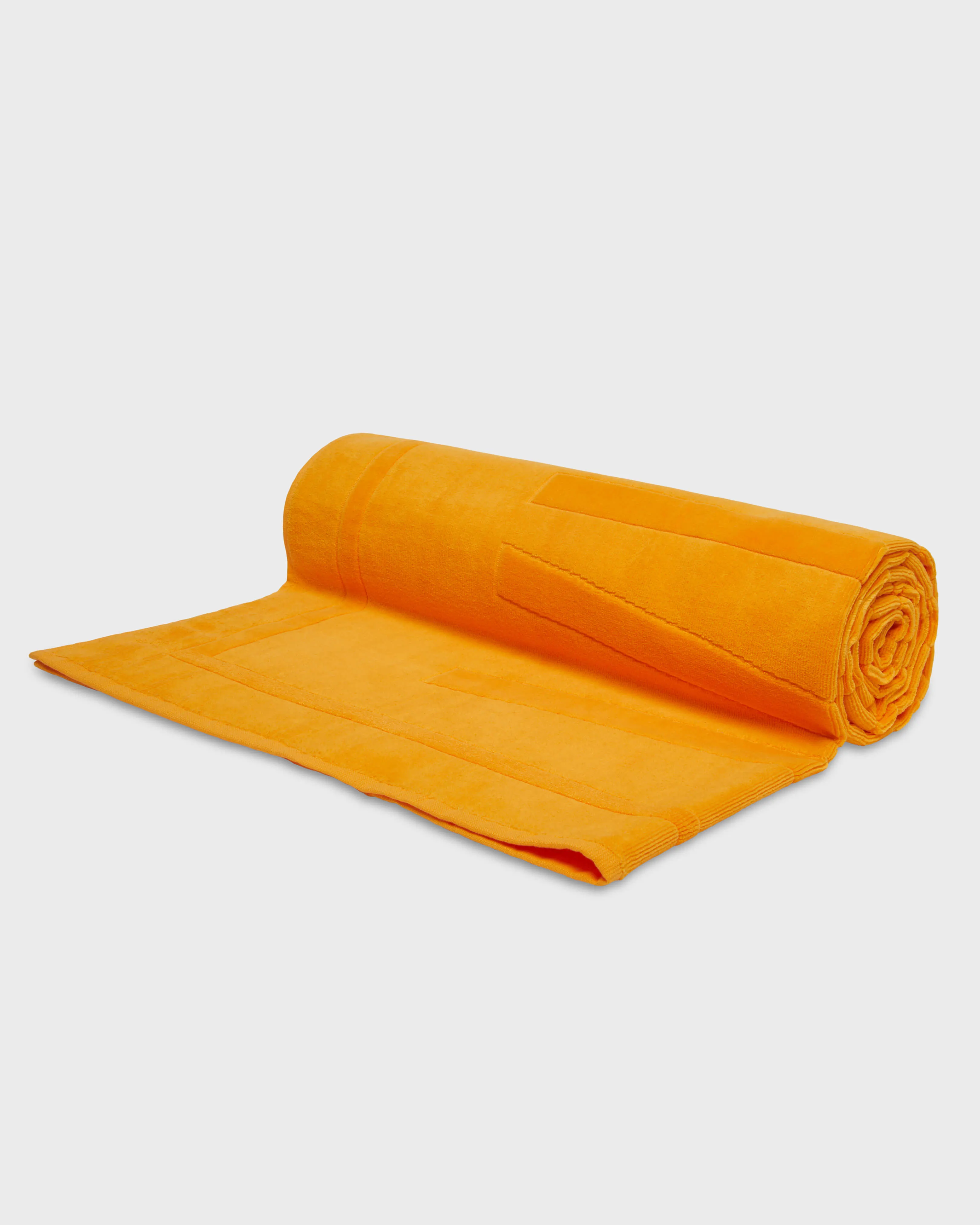 Vilebrequin - Solid Strandtuch Aus Bio-baumwolle - Strandtuch - Sand - Orange - Größe OSFA – Bild 3