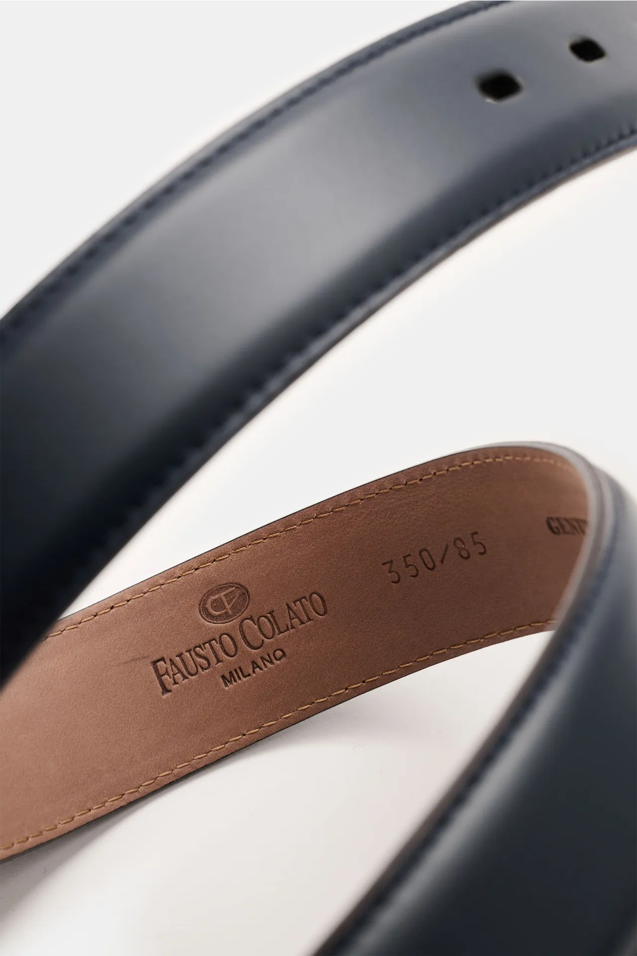 Fausto Colato - Herren - Gürtel navy – Bild 3