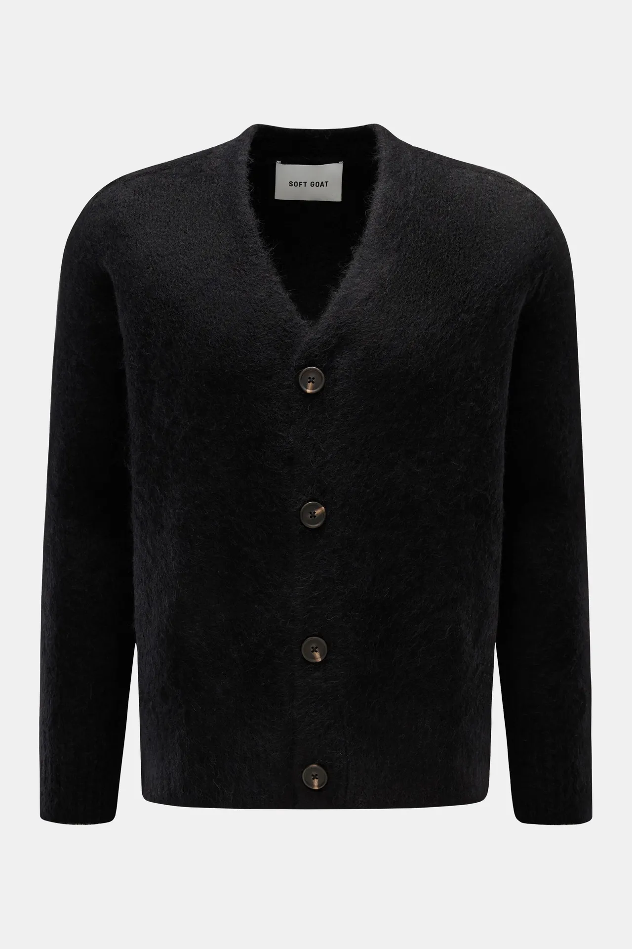 Soft Goat - Herren - Cardigan schwarz Soft Goat - Herren - Cardigan schwarz