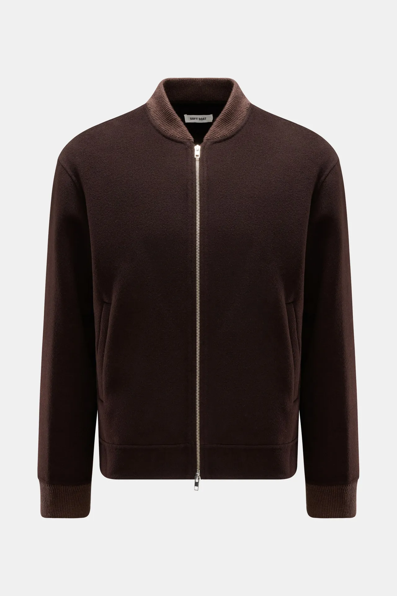 Soft Goat - Herren - Blouson dunkelbraun Soft Goat - Herren - Blouson dunkelbraun