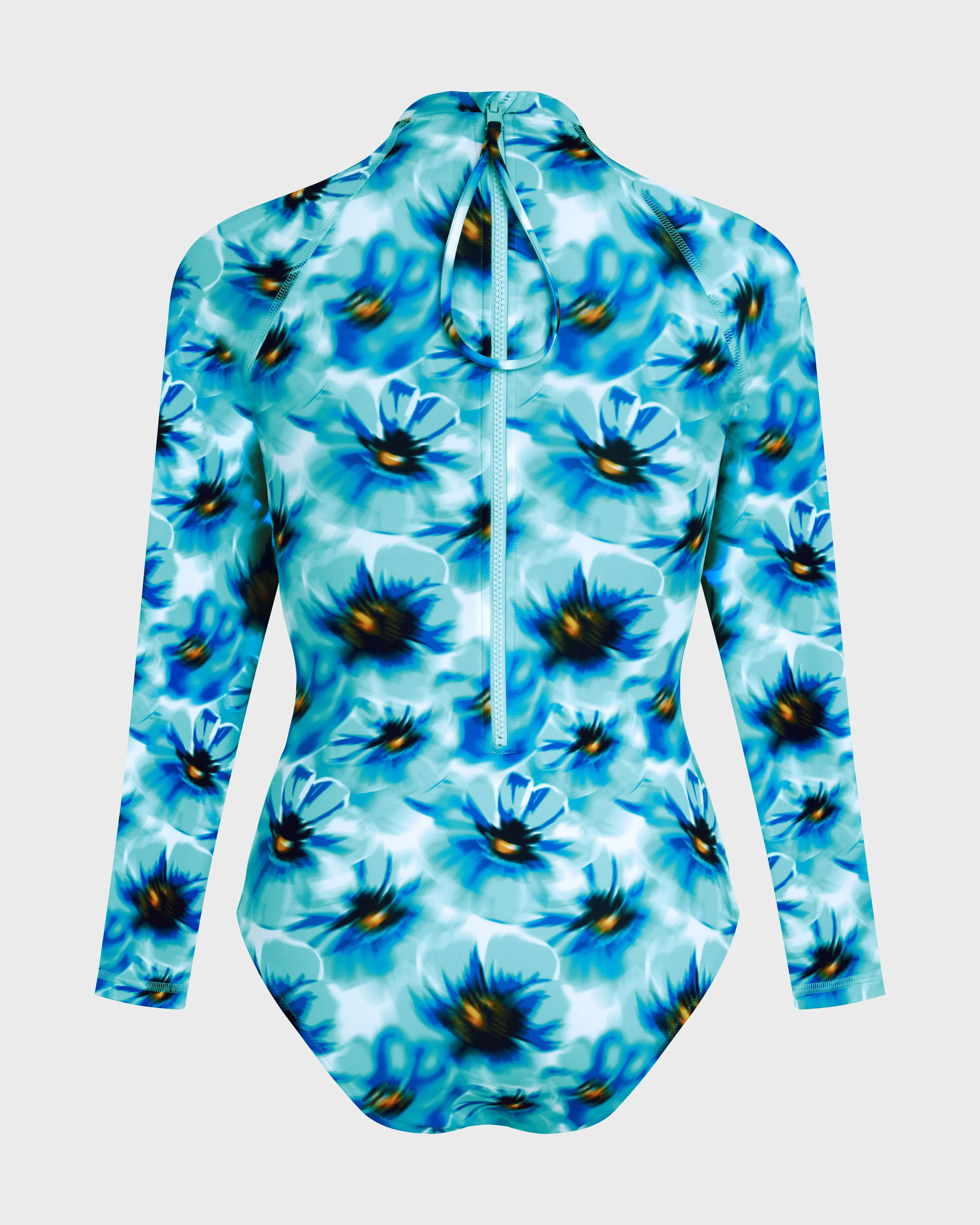 Vilebrequin - Einteiliger Poppies Rashguard Mit Uv-schutz Für Damen - Rashguard - Lexane - Blau - Größe M – Bild 2