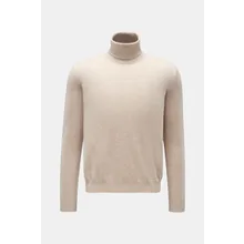 Settefili Cashmere - Herren - Cashmere Rollkragenpullover beige meliert Settefili Cashmere - Herren - Cashmere Rollkragenpullover beige meliert